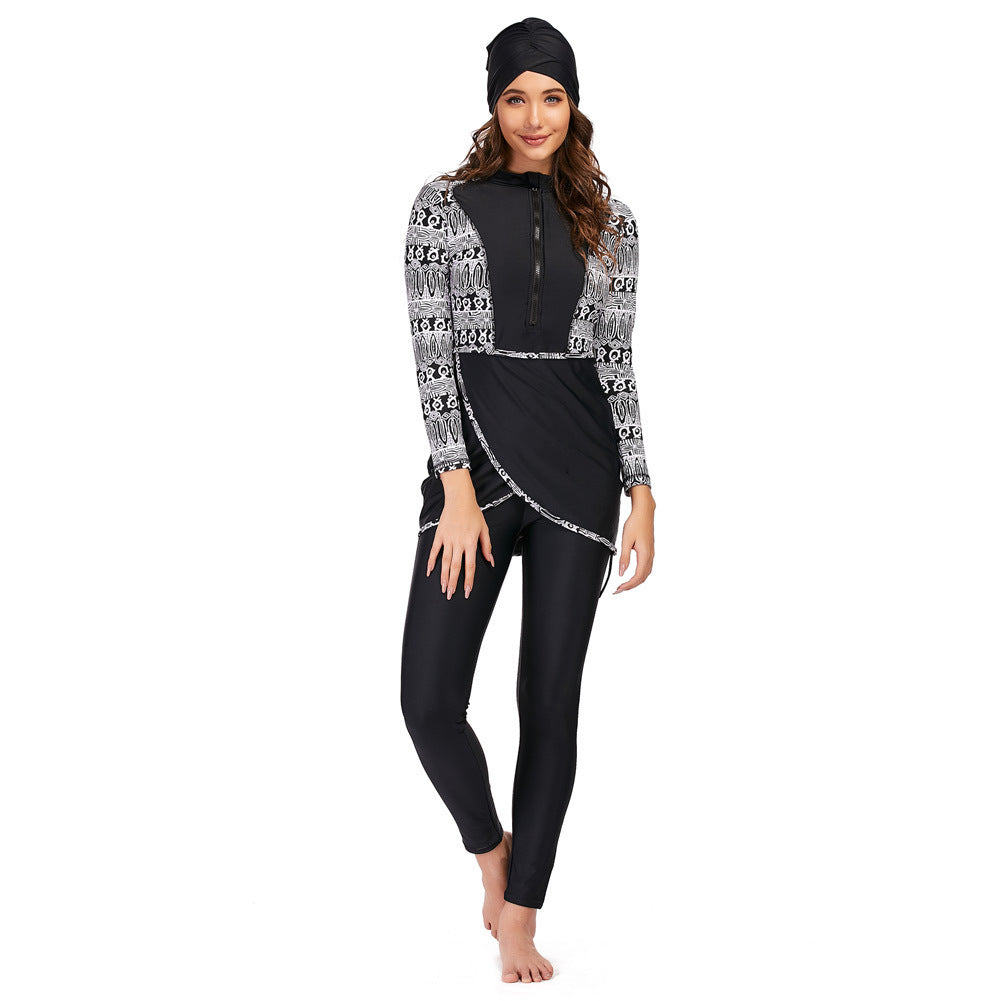 3-Piece Burkini in 10 Styles
