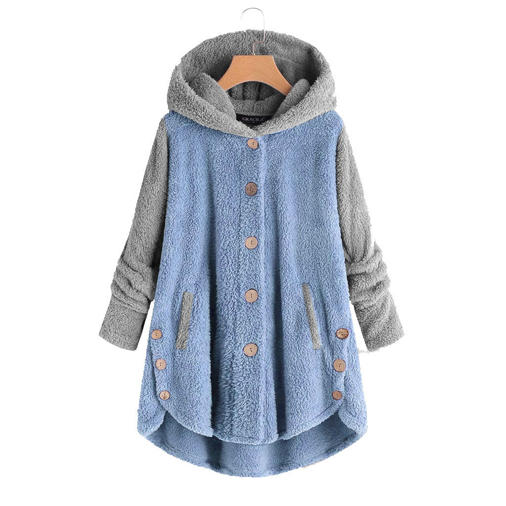 Irregular Tide Brand Color Block Jacket