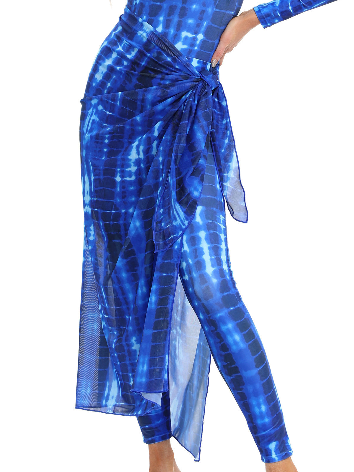 Patterned 3- Piece Burkini Set