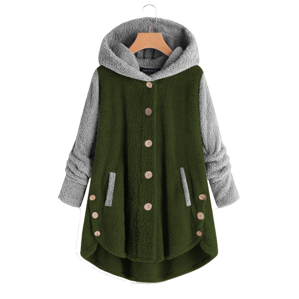Irregular Tide Brand Color Block Jacket