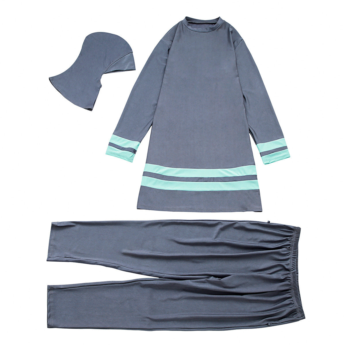 Swimwear Diving Suit Womens Full Body Swimsuit Pants Sleeve