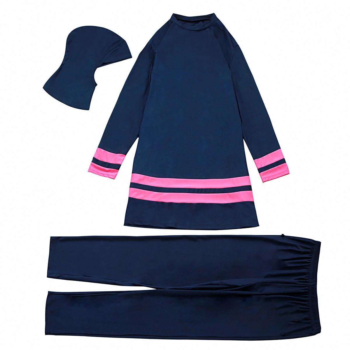 Swimwear Diving Suit Womens Full Body Swimsuit Pants Sleeve
