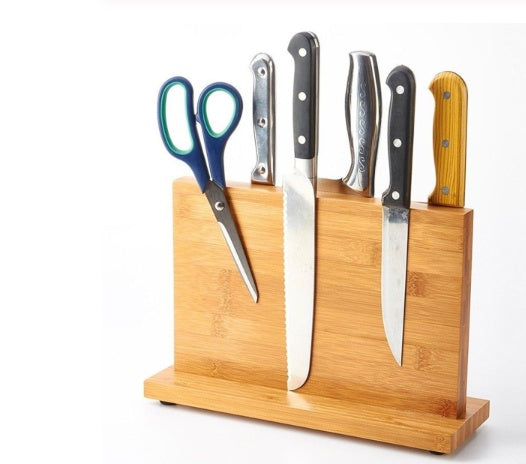 1,2 or 3 Piece Bamboo Magnetic Knife Holder