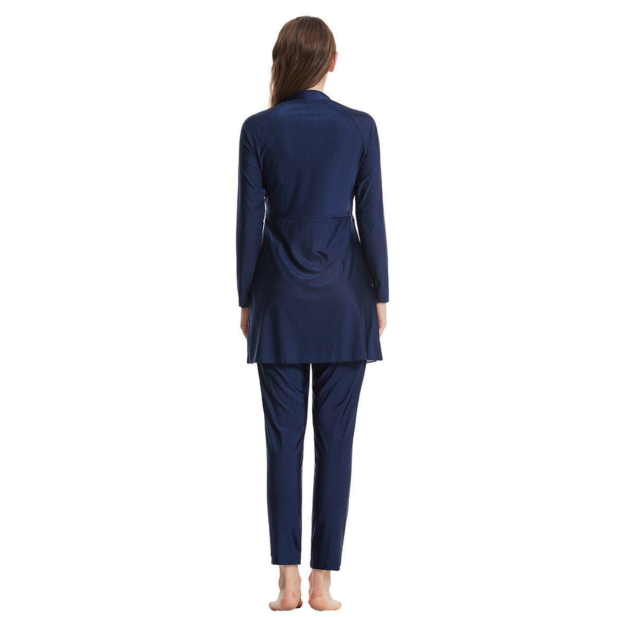 Quick-drying Women's Stitching Conservative Swimwear