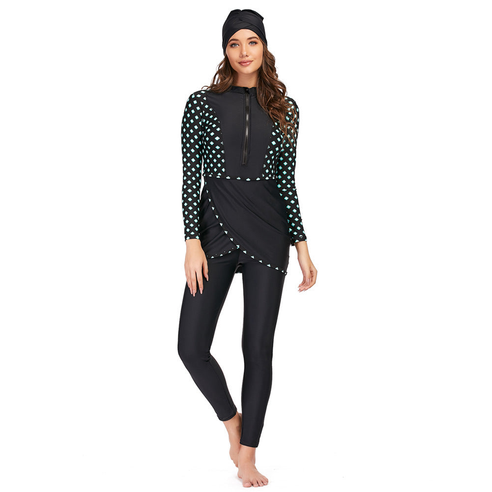 3-Piece Burkini in 10 Styles