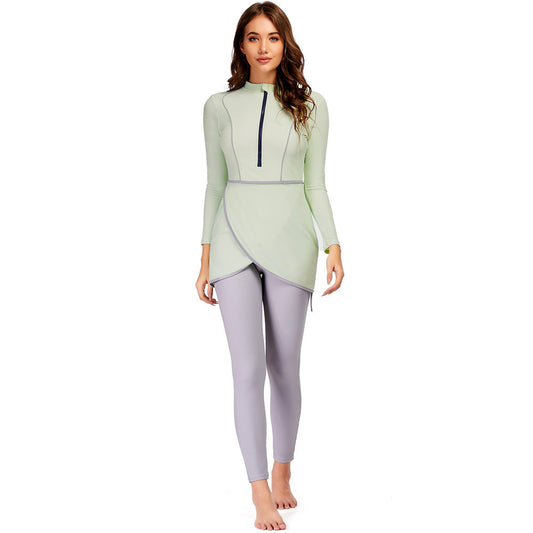 Green and Purple Burkini