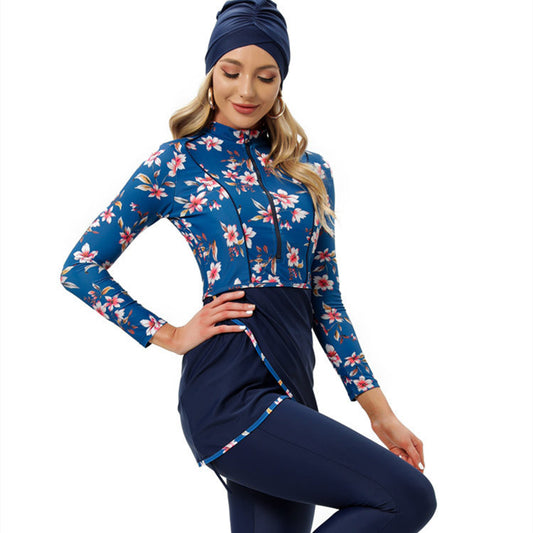 Choice Patterned 3-Piece Burkini