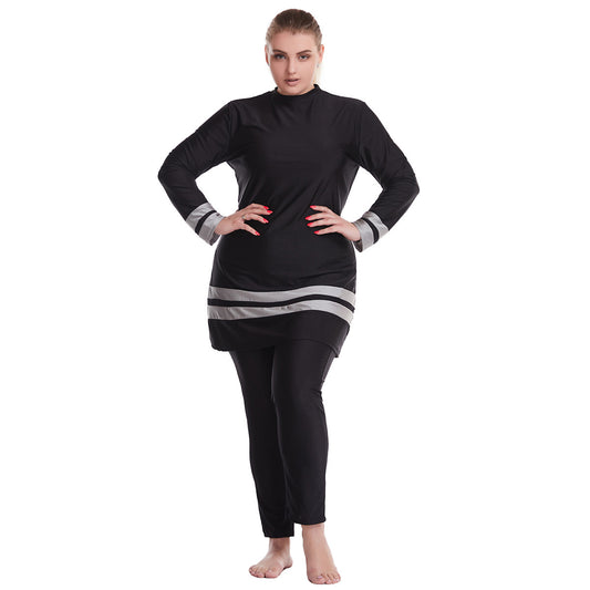 Swimwear Diving Suit Womens Full Body Swimsuit Pants Sleeve