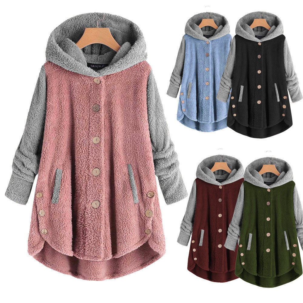 Irregular Tide Brand Color Block Jacket