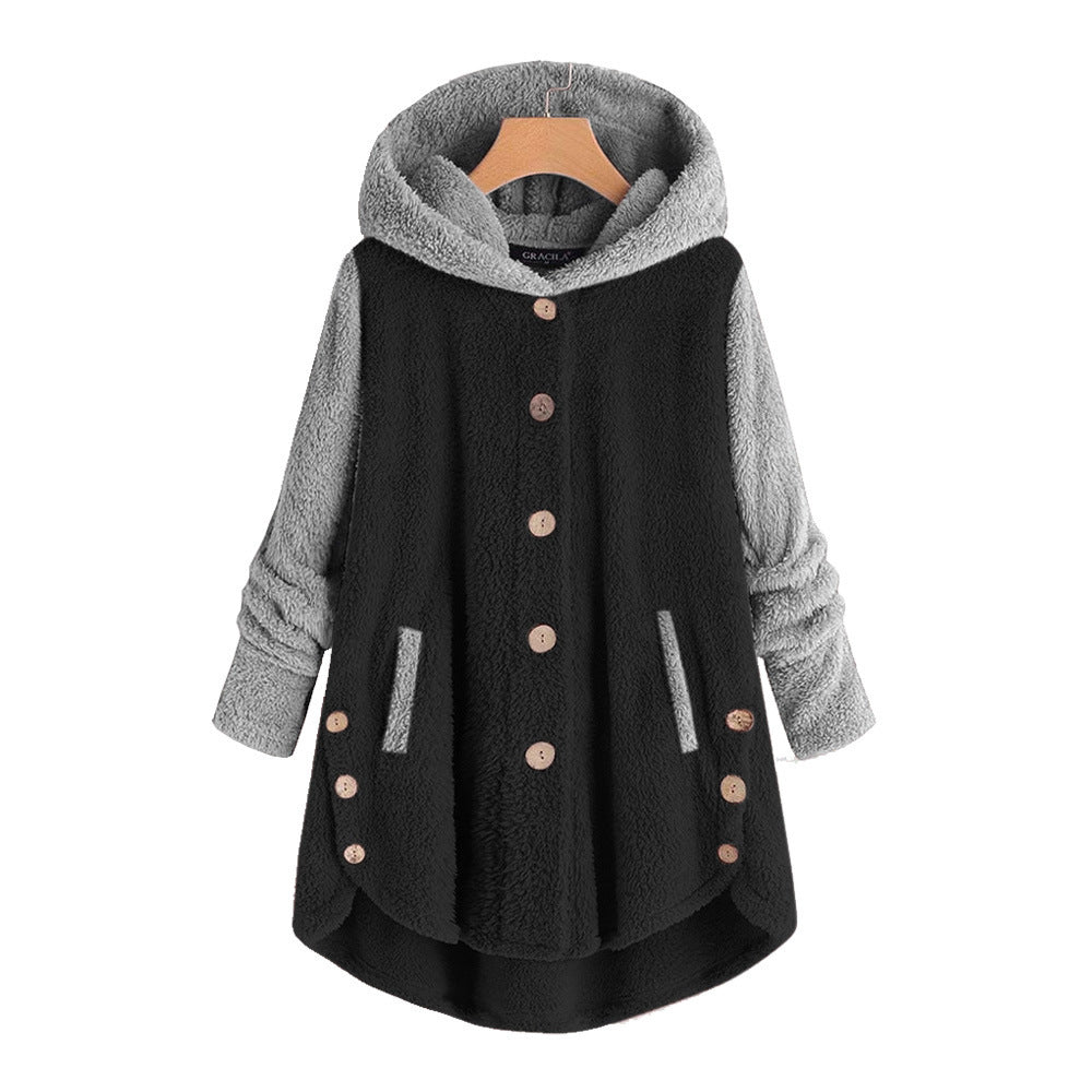 Irregular Tide Brand Color Block Jacket