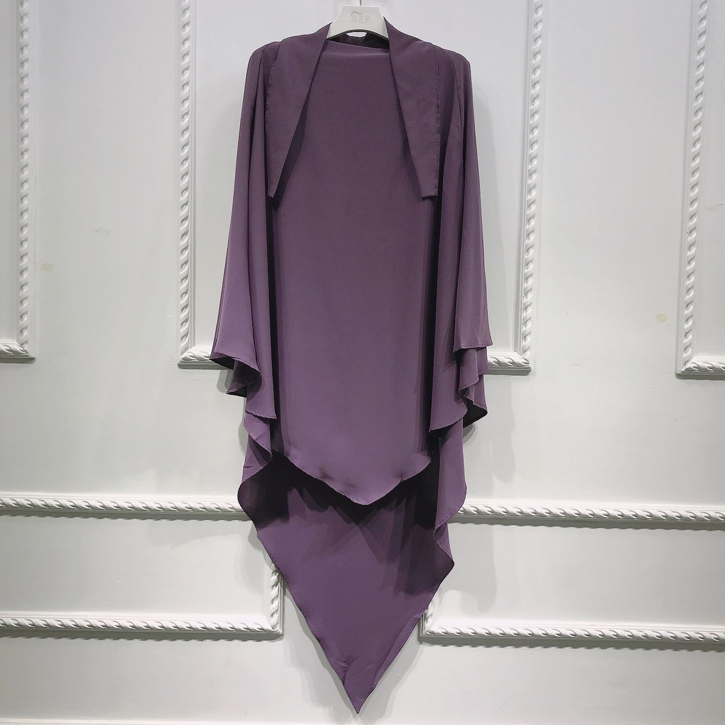 Muslim Headscarf, Solid Color, Smooth Plate, Arabic Shawl