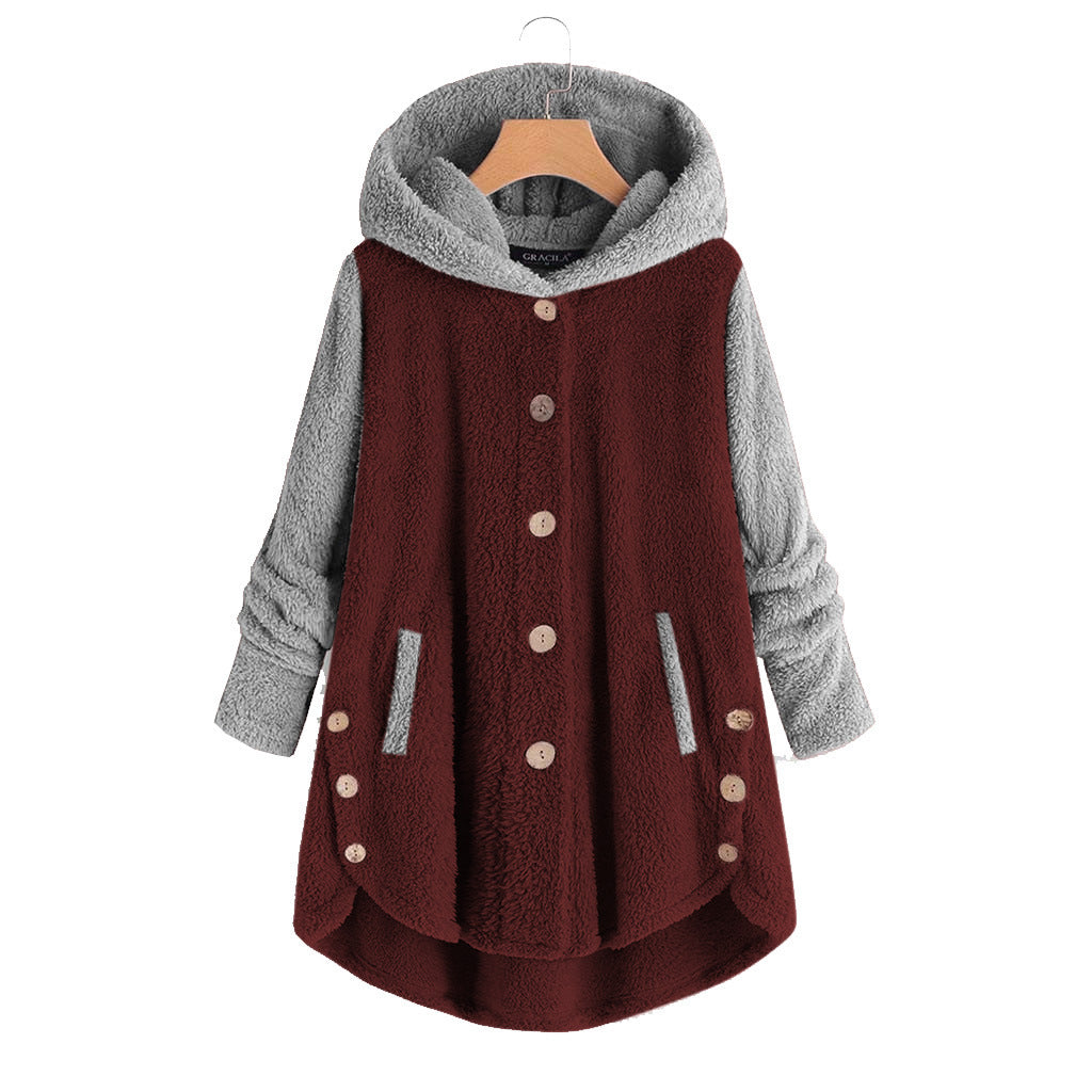 Irregular Tide Brand Color Block Jacket