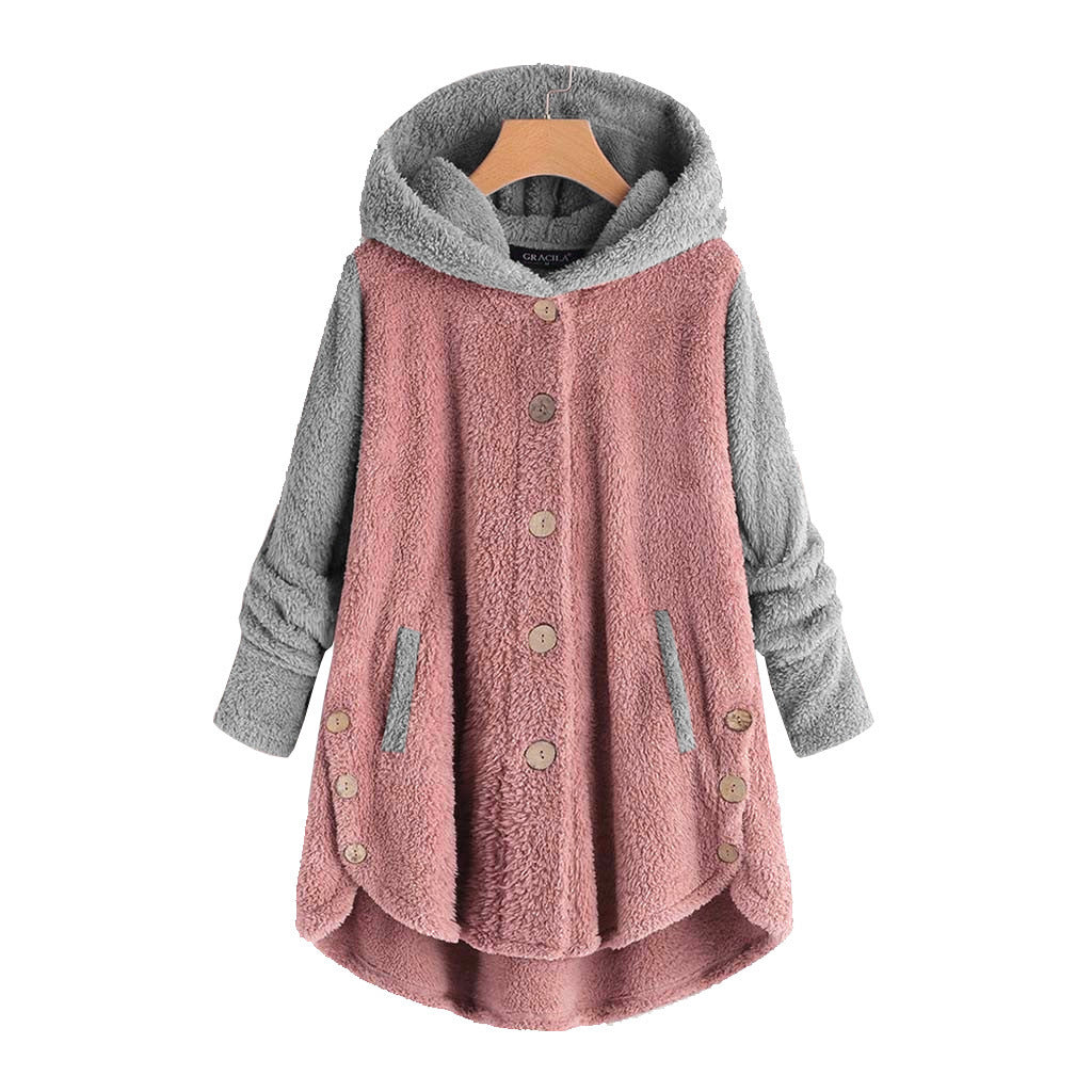 Irregular Tide Brand Color Block Jacket